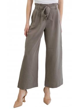 Pantalone tinta unita con cintura Only 